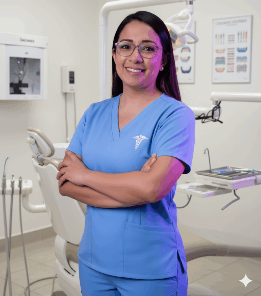 Veronica Zepeda consulta dental sin dolor